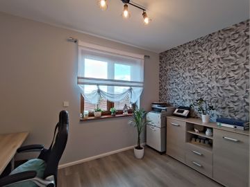 Nowoczesny dom, duża działka, dwustanowiskowy garaż, gm. Stare Miasto - Na sprzedaż  dom  : Janowice