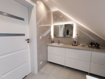 Nowoczesny dom, duża działka, dwustanowiskowy garaż, gm. Stare Miasto - Na sprzedaż  dom  : Janowice