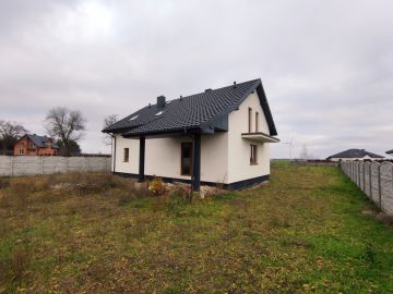 Sprzedam nowy dom w stanie deweloperskim plus, Leśnica gmina Koło - Na sprzedaż  dom  : Leśnica