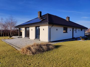 Na sprzedaż nowoczesny dom parterowy z 2021 r. - Janowice - Na sprzedaż  dom  : Janowice