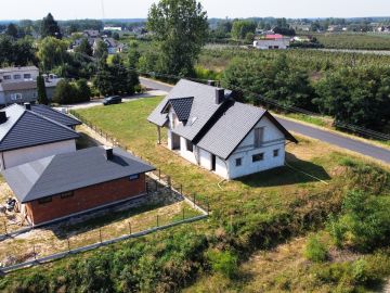 Dom w trakcie budowy w sąsiedztwie jezior i stawów-Mąkolno, gm. Sompolno - Na sprzedaż  dom  : Mąkolno