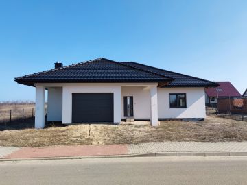 Nowoczesny dom w stanie deweloperskim, instalacje pod pompę ciepła i rekuperację - Na sprzedaż  dom  : Kuny