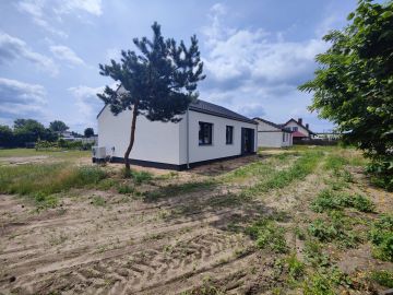 Sprzedam nowy parterowy dom z pompą ciepła i rekuperacją - Na sprzedaż  dom  : Węglew